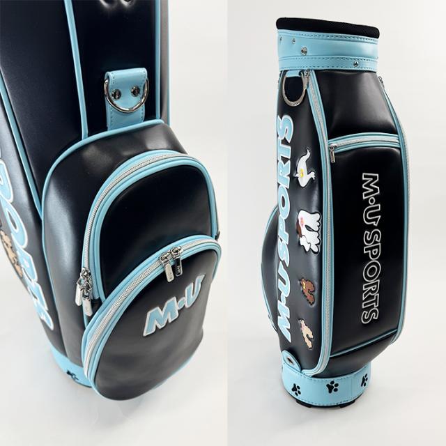 ベストセラー復刻 MU SPORTS MUスポーツ 8.5型 3.8kg キャディバッグ ゴルフバッグ レディース  MU25RE プレゼント