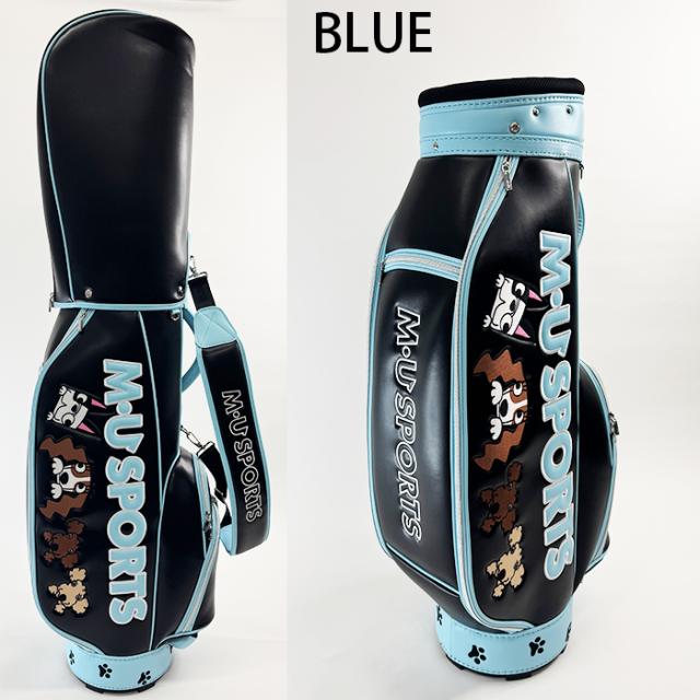 ベストセラー復刻 MU SPORTS MUスポーツ 8.5型 3.8kg キャディバッグ ゴルフバッグ レディース  MU25RE プレゼント