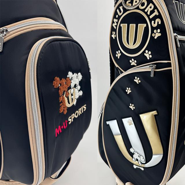 ベストセラー復刻 MU SPORTS MUスポーツ 8.5型 3.5kg キャディバッグ ゴルフバッグ レディース  MU25RE プレゼント