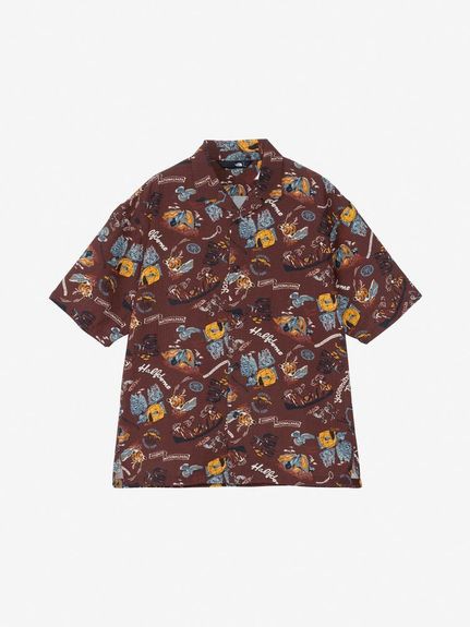 ザ・ノース・フェイス THE NORTH FACE S/S Aloha Vent Shirt (ショートスリーブアロハベントシャツ) シャツ・ポロシャツ レディース