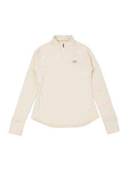 ニューバランス New Balance Sport Essentials プレミアムヒートグリッドハーフジップ ロングスリーブTシャツの通販は