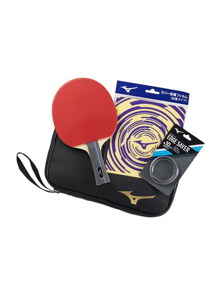 ミズノ MIZUNO TECHNIXスタートセットゴールド 卓球ラケットシェーク