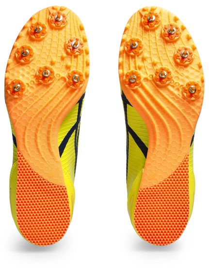 【25.0cm 新品　アシックス ウインドスプリント2 　イエロー　希少カラー】 アシックス ASICS HEATFLAT 12 ランニングスパイク・オールラウンド