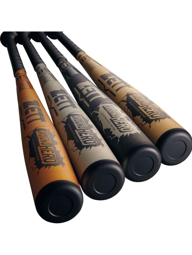 ゼット ZETT JR.ナンシキアルミバット グランドヒーロー 軟式バット