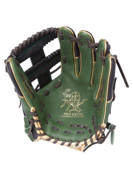 ローリングス Rawlings 軟式 HOH PRO EXCEL WIZARD #02 COLORS(エイチオーエイチプロエクセルウィザードカラーズ)CK4MG-MLグリーン/ブラ