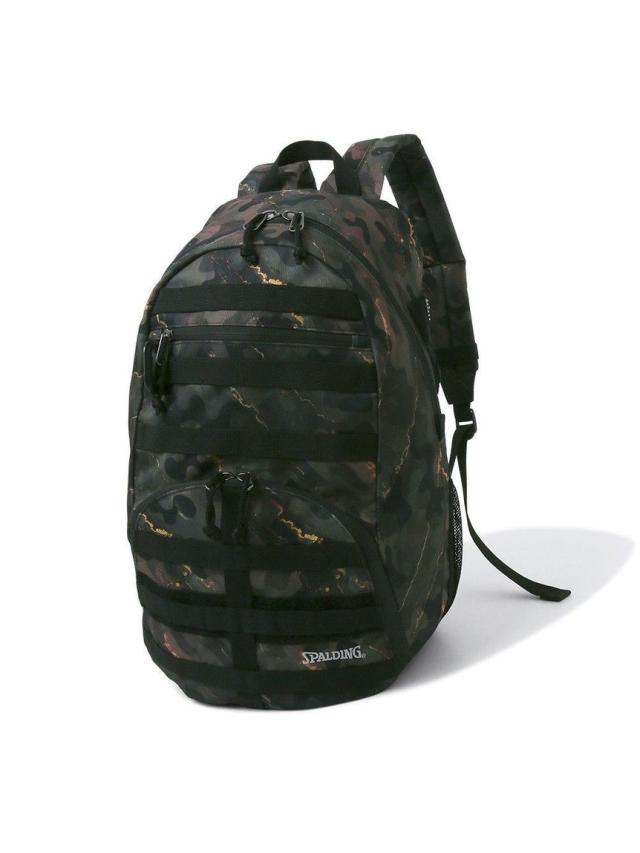 スポルディング SPALDING ハーフデイ コマンダー カモ バックパック レディース