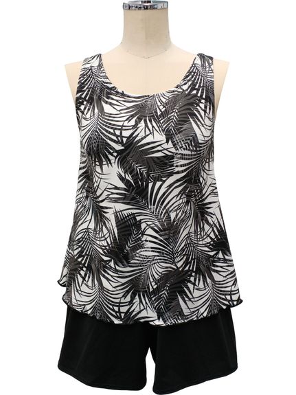 ソノタ OTHER レディースフレアキャミキニ3テンリーフ 水着の通販は