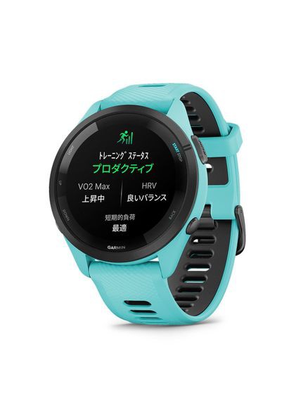 ガーミン Garmin FORERUNNER 265 MUSIC WIFI GPS JPN AQUA スポーツ