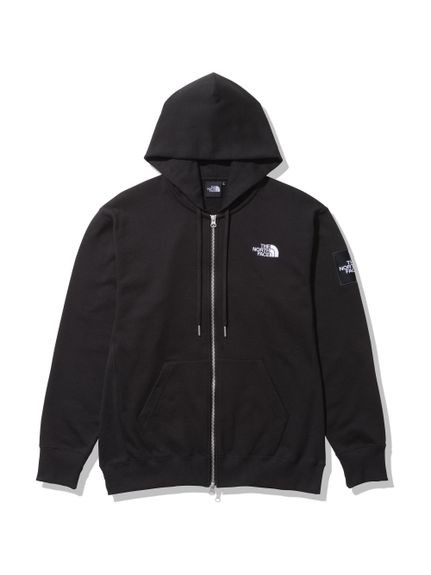 ザ・ノース・フェイス THE NORTH FACE Square Logo Full Zip (スクエアロゴフルジップ) スウェット・パーカー