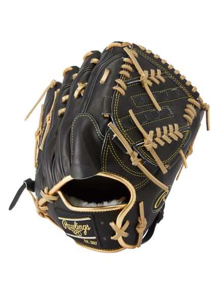 ローリングス Rawlings 軟式 HOH PRO EXCEL WIZARD #02 COLORS(エイチオーエイチプロエクセルウィザードカラーズ)A15MG-ブラック 軟式グ