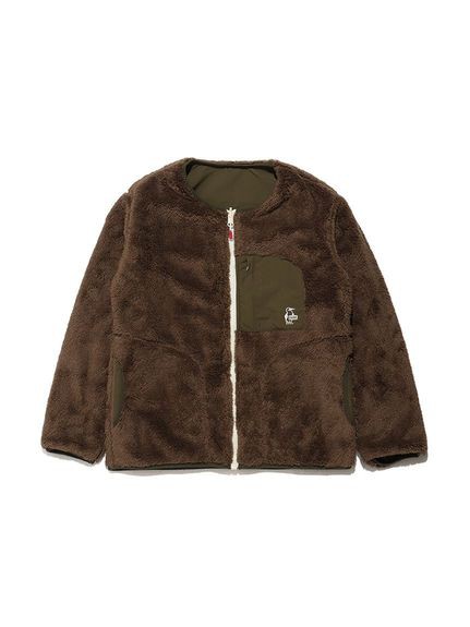 チャムス CHUMS ELMO FLEECE REVERSIBLE BLOUSON (エルモフリース リバーシブル ブル) フリース・ニット