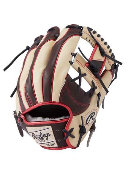 ローリングス Rawlings 軟式 HOH PRO EXCEL WIZARD #02 COLORS(エイチオーエイチプロエクセルウィザードカラーズ)N52MG-チョコ/キャメル