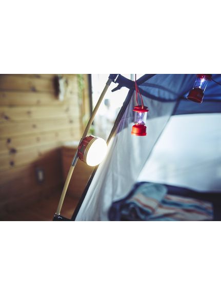 【週末Sale】コールマン ハンギングEライト レッド 4個セット このコールマンのランタン、優秀。手のひらサイズでとっても