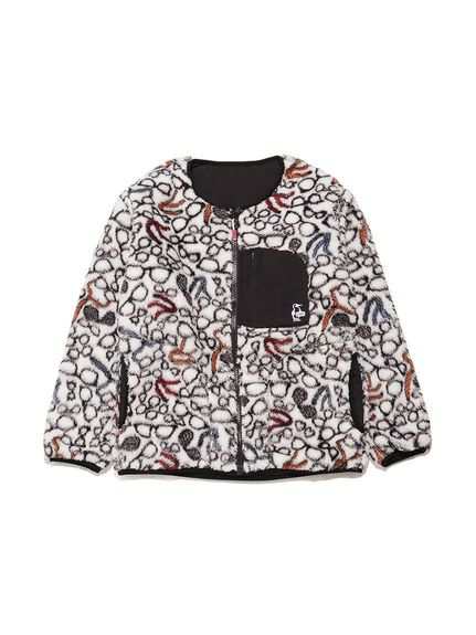 チャムス CHUMS ELMO FLEECE REVERSIBLE BLOUSON (エルモフリース リバーシブル ブル) フリース・ニット