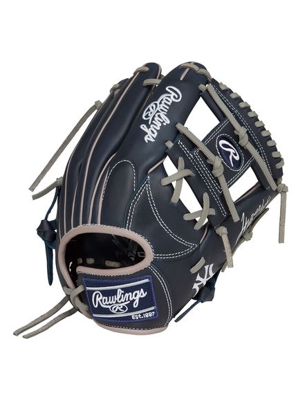 ローリングス Rawlings ジュニア軟式 HYPER TECH MLB TEAM(ハイパーテックエムエルビーチーム)N6L - ニューヨーク・ヤンキース 軟式グラブ