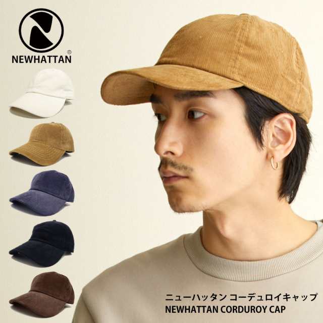 キャップ NEWHATTAN ニューハッタン コーデュロイキャップ CORDUROY