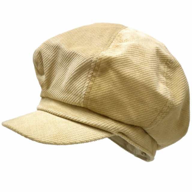 3wayで使えるキャスケット 帽子 コーデュロイ生地 ハンチング ベレー帽