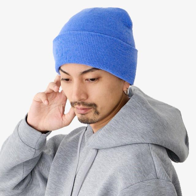 ニット帽 アクリル 秋冬 ビーニー 柔らか カラフル メンズ レディース