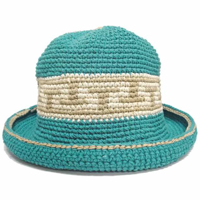 ネイティブ柄 綿100% 手編み ニットハット 2WAY 深め バケットハット 帽子 ゆったり ネパール製 バケハ knit-1692 春夏 メンズ レディー/ファッション・アクセサリーu003eファッション小物