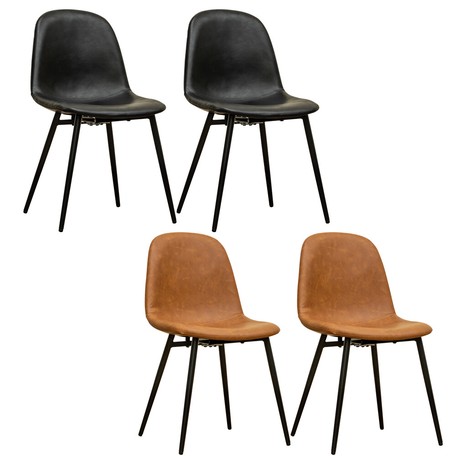 【Baronダイニングチェア2脚セット　全6色】　チェアー チェア 椅子 イス ダイニング ダイニングチェアの通販は