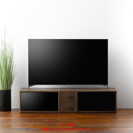 【大型ローボード　ネクト　幅150　テレビ台 TV台 テレビボード TVボード ローボード 収納 収納ラック ローテレビボード テレビラック AVボードの通販は