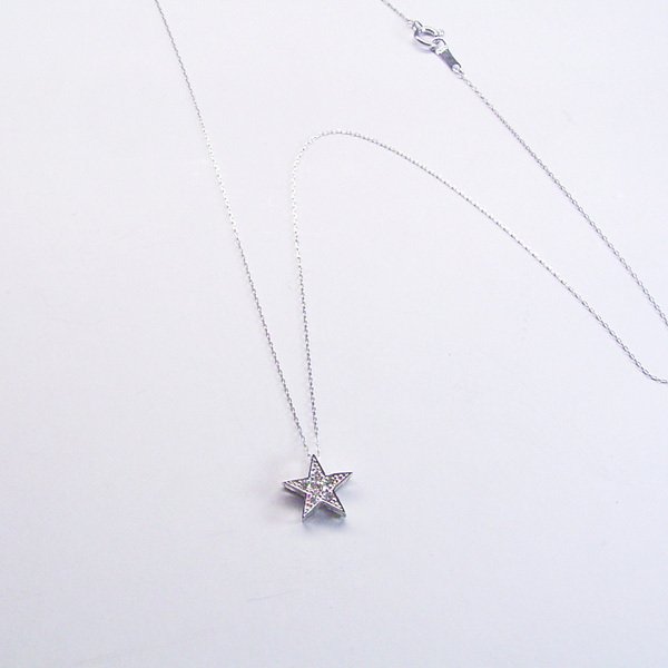 天然 ダイヤモンド ネックレス プラチナ ネックレス pt950 レディース 星 スター star 品番tc-098 2営業日前後の発送予定_2