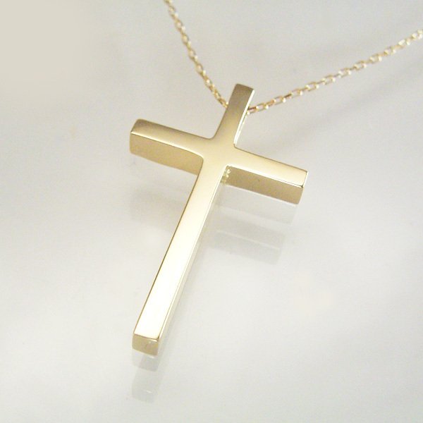 ネックレス レディース 18k 18金 k18 クロス 十字架 地金 品番MA-0268-s 2営業日前後の発送予定_6