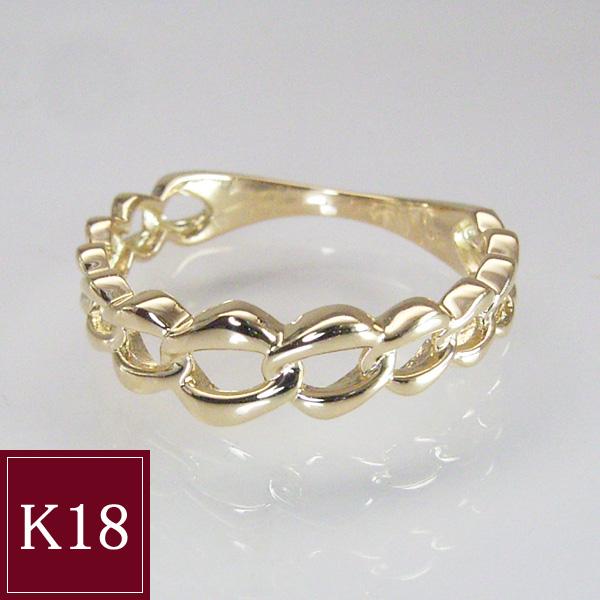 リング 指輪 レディース 18k 18金 k18 喜平 キヘイ インフィニティ 無限大∞ プレゼント 地金 品番ma-0392　2営業日前後の発送予定の通販は 32,499円