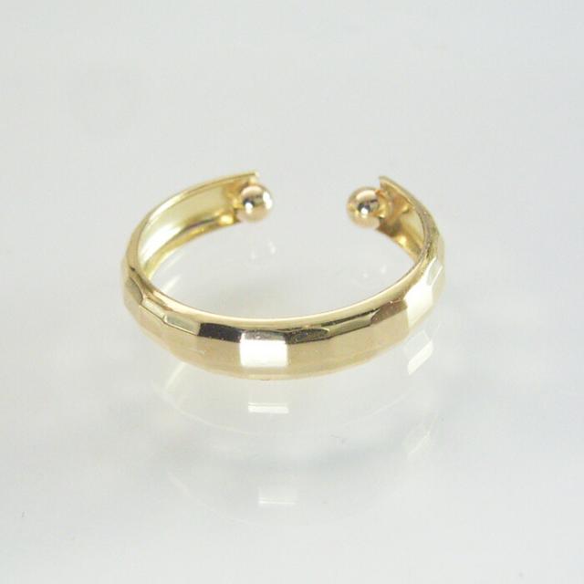 イヤーカフ K18 イヤカフ レディース 18金 18k アクセサリー プレゼント 地金 片耳専用 品番ma-0409  2営業日前後の発送予定_3