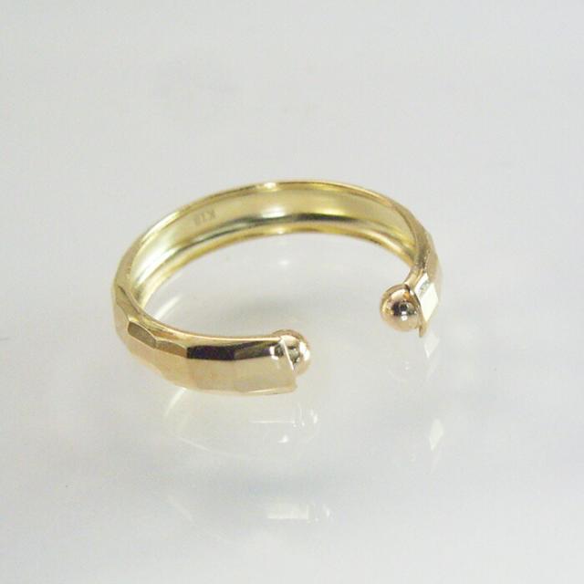 イヤーカフ K18 イヤカフ レディース 18金 18k アクセサリー プレゼント 地金 片耳専用 品番ma-0409  2営業日前後の発送予定_4