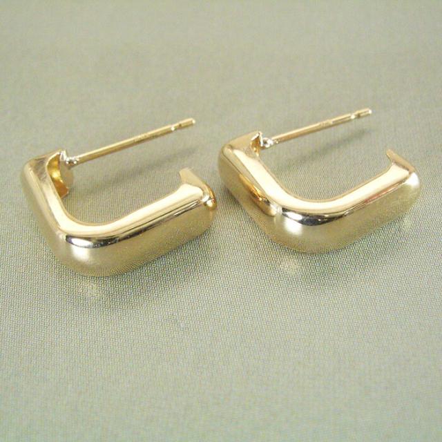k18 ゴールド フープピアス ピアス フープピアス アクセサリー 18金 k18 K18 ゴールド 地金 品番ma