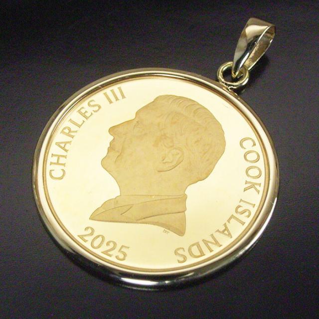 2025年限定品 純金 コイン 24金 K24 1/20oz 1/20オンス グリフィン ペンダントトップのみ 世界1000枚限定 品番mr-0182 2営業日前後の発送_1
