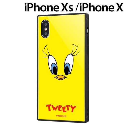 ルーニー テューンズ Iphonexs Iphonex 専用 耐衝撃ガラスケース Kaku トゥイーティーフェイス Iq Wpk1b Tw001 メール便送料無料 の通販はau Pay マーケット スマホ キャラグッズの ビッグスター