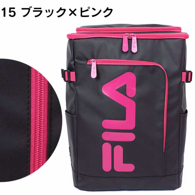 FILA フィラ リュック ボックス型 大容量 スクエアリュック 30L ...