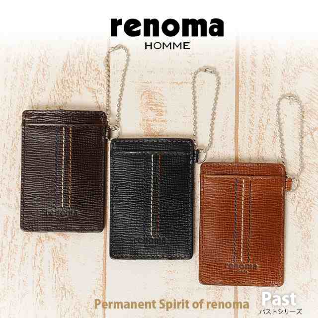 renoma HOMME[レノマオム] パスケース Past 511613 【メンズ】【革】の