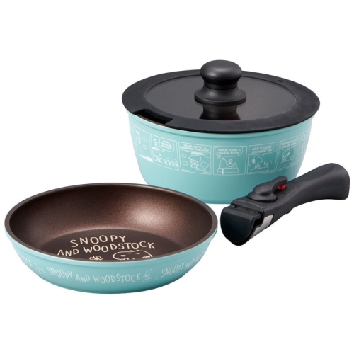 【送料無料】 取っ手が外れる鍋&フライパン SNOOPY / スケーター(Skater)