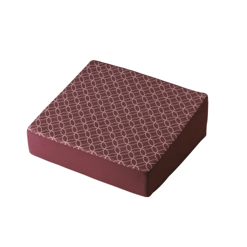 【送料無料】 腰にやさしい床坐クッション (エンジ) / 株式会社メイダイ