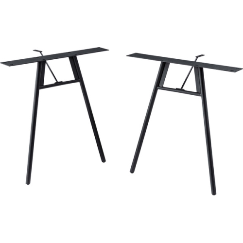 東谷 / ダイニングテーブル 脚(2脚組) (ブラック) (W66×D15.5×H68.5) (送料無料[北海道・沖縄送料別])の通販は