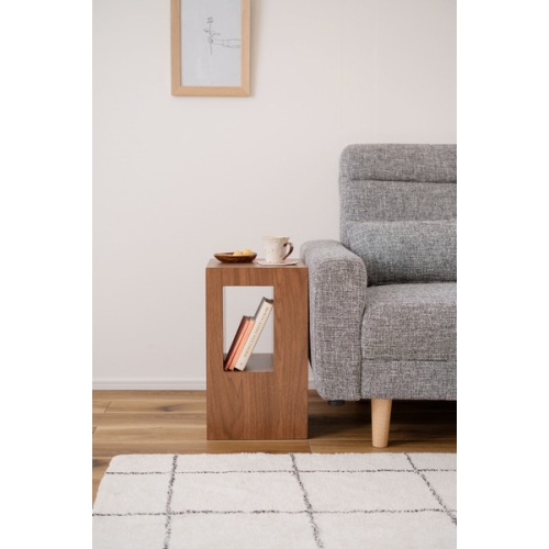 東谷 サイドテーブル ブラウン 取り寄せ商品 暮らしラクラク応援セール東谷 サイドテーブル ブラウン PM-502BR