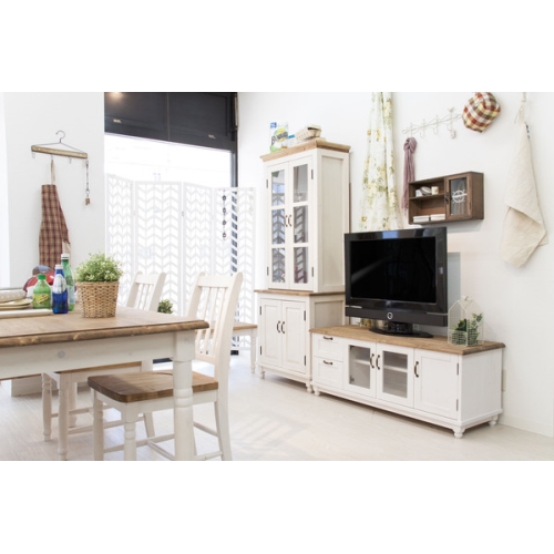 東谷 / ダイニングテーブル (ホワイト) (W150×D80×H70) (送料無料