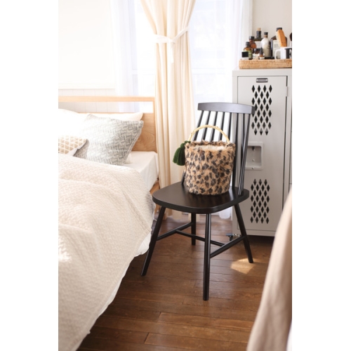 東谷 ダイニングチェア ブラック W41×D51×H82×SH46 CL-511BK ウィンザーチェア 北欧 ハイバック アームレス メーカー直送 送料無料 東谷 ダイニングチェア ブラック W41×D51×H82×SH46 CL-511BK