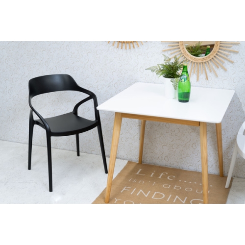 東谷 / チェア (ブラック) (W57×D52×H79.5×SH45) (送料無料[北海道