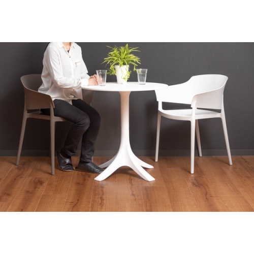 東谷 カフェテーブル CL-490BK 481 東谷 カフェテーブル ハイテーブル バーテーブル 60cm 円形