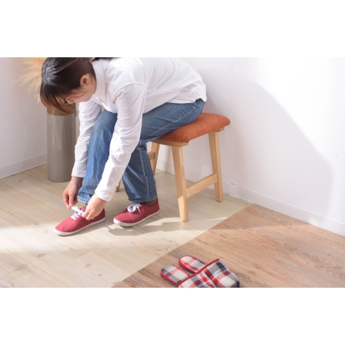 東谷 トロペ スツール オレンジ W48×D33×H42 CL-790COR 小さい ミニ 腰掛 玄関 カラバリ ファブリック メーカー直送 送料無料 東谷 トロペ スツール オレンジ CL-790COR |b03 ページ素材追加 CL