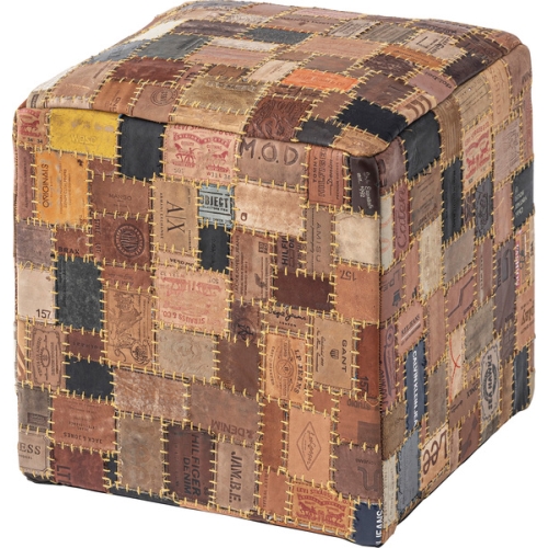 東谷 / キューブスツール (ブラウン) (約W40×D40×H44) (送料無料[北海道・沖縄送料別])