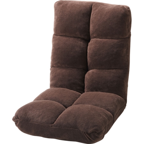 東谷 / もこもこリクライナー (ブラウン) (W42×D60-102×H56×SH14) (送料無料[北海道・沖縄送料別])