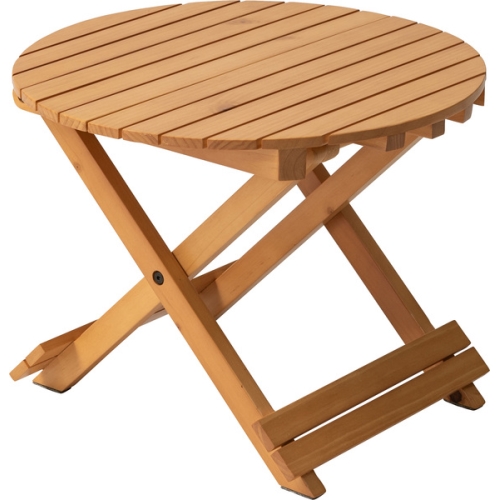 東谷 / フォールディングテーブルS (ナチュラル) (φ45×H34.5(折りたたみ時 : W45 x D5 x H48.5cm)) (送料無料[北海道・沖縄送料別])の通販は 6,896円