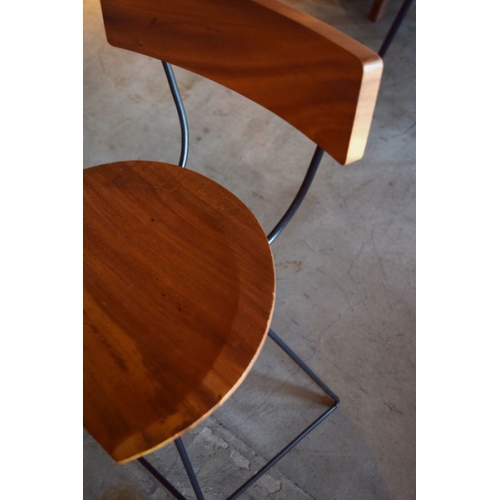 東谷 / ジェラルド ウッドカウンターチェア (ブラウン) (W40×D41