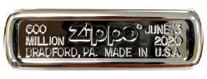 ZIPPO/ZIPPO #49272 総生産数6億個記念ライター クロームポリッシュ (メーカー取寄)_5
