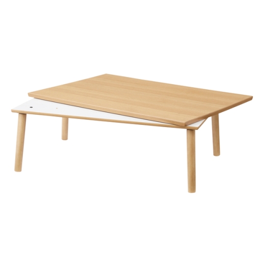 東谷 / フラットヒーターコタツ (ナチュラル) (W105×D75×H38) (送料